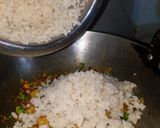 A picture of step 6 of Peri peri poha.
