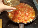Ambóndigas rellenas de huevo