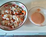 Foto del paso 1 de la receta Salpicón de langostinos y cangrejo