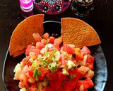 A picture of step 3 of Watermelon Salsa /Salad.
