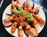 รูปขั้นตอนการทำที่ 5 ของ 🦐กุ้งทอดซอสมะขาม🦞