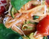 Foto del paso 5 de la receta: Spaghettis de calabacín deliciosos en 10'