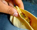 Chauli & nuts stuffed paratha recipe step 5 photo