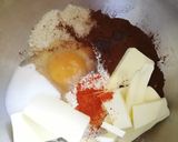 Une image de l'étape 1 de Tarte poires 🍐 / chocolat 🍫 / piment d'Espelette 😜.