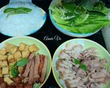 Hình bước làm 3 của món Bún đậu thập cẩm