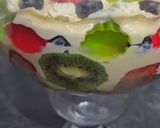 A picture of step 7 of Fruits Triffle.