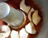 Foto del paso 1 de la receta: Budín de manzana y banana invertido