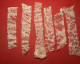 Foto del paso 15 de la receta: Hígado de cordero con crepinette a la brasa en varillas de laurel