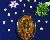 A picture of step 15 of Soya Tikka Masala.