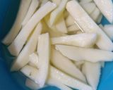 A picture of step 1 of Sukhe aloo ka sabji.