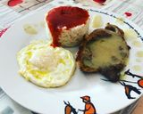 Foto del paso 12 de la receta: Plato combinado arroz blanco tomate, huevo frito y chuletas en salsa de almendra