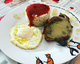 Foto del paso 12 de la receta: Plato combinado arroz blanco tomate, huevo frito y chuletas en salsa de almendra