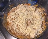 Une image de l'étape 12 de Timbale de spätzles aux tomates, thon, emmental et curcuma.