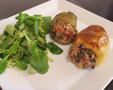 Foto del paso 7 de la receta: Pimientos rellenos de... ¡Risotto!