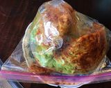 A picture of step 3 of California Farm Young Green Cabbage KimChi.