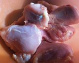 Foto del paso 1 de la receta: Pollo al horno con papa y batata~