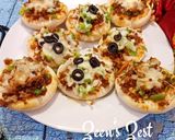 A picture of step 6 of Air Fryer Minced Mutton Baby Pizzas.