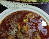 A picture of step 11 of Spicy Mutton Trotter And Bong.