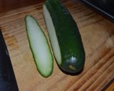 Foto del paso 1 de la receta: Canastilla de pepino y gruyère
