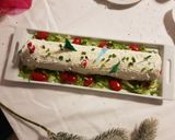 Une image de l'étape 6 de Buche de Noël salée.