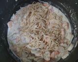 Foto langkah ke 5 dari resep Keto Creamy Alfredo.
