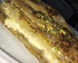 صورة لخطوة 3 من وصفة بقلاوه بالقشطه والفستق