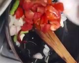 A picture of step 2 of Cashew/Kaju curry.