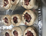 Foto del paso 1 de la receta: Champiñones rellenos de jamón y bacon con queso rallado
