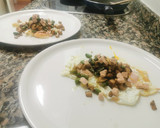 Foto del paso 5 de la receta: Ous ferrats amb ceps, espàrrecs de marge, pernil ibèric i foie