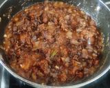 A picture of step 7 of Road side Kalan with cabbage.