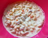 Foto langkah ke 8 dari resep Creamy Chicken Macaroni Soup.