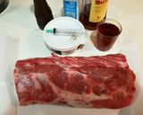 Foto del paso 1 de la receta Lomo de cerdo ibérico "alcoholizado"