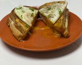 A picture of step 3 of Savory French Toast Sandwich.
