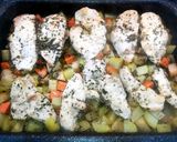 Zöldfűszeres csirkemell recept fázis 2 fotója