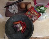 Foto langkah ke 1 dari resep Nasi Goreng Merah extra Sayuran 💕.