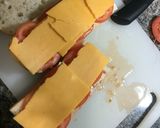 A picture of step 5 of Super Sausage and Cheese Sandwich 🥖🧀🍅.
