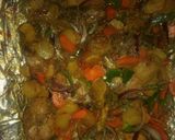 A picture of step 3 of Grilled chicken with chips.