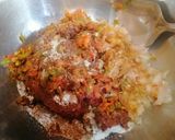 A picture of step 1 of Meat Balls.