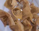 A picture of step 3 of Wontons.