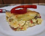 Tökös (cukkinis) 🥒🌶,,gratin,,🥒🌶🧅🧄 recept fázis 9 fotója