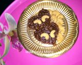 A picture of step 3 of Banana Halwa.