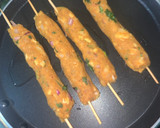 ஸ்மூகேட் வாழைக்காய் ஸ்கெவெர்ஸ் / smooked banana skewers ரெசிபி ஸ்டேப் 4 புகைப்படம்
