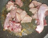 A picture of step 2 of Chicken sindhi curry.