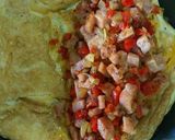 Foto del paso 2 de la receta: Omelette de jamón y queso