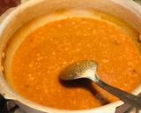 A picture of step 3 of Goan Vonn/Kheer or Kazarachi Soji.