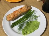 Steak salmon