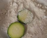 A picture of step 2 of Zucchini appetizer .