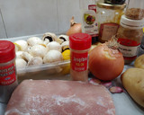 Foto del paso 1 de la receta: Redondo de Lomo blanco al horno en reducción domenech y ajonji con Soja