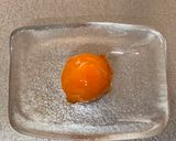 A picture of step 5 of Soy sauce Egg Yolk.