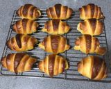 A picture of step 6 of Croissant sausage roll.